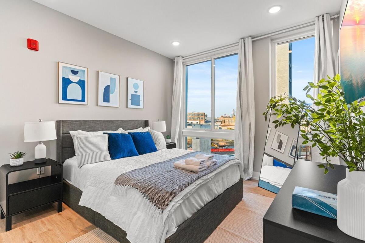 10 Mins To Centercity, Sleeps 6, With Rooftop Views! Philadelphia Kültér fotó